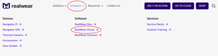 Request_a_workspace_products_menu